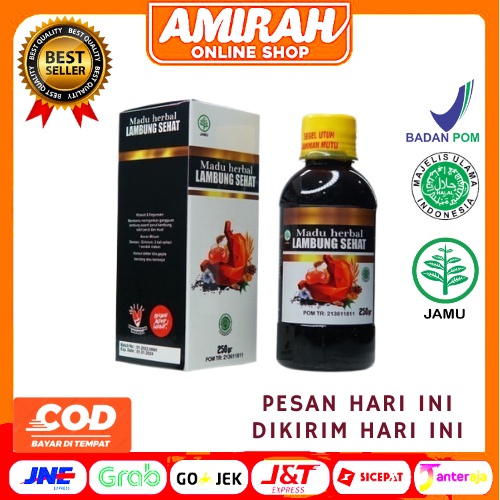 MADU HERBAL LAMBUNG SEHAT MERINGANKAN GANGGUAN LAMBUNG