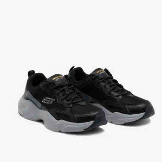 Skechers Stamina Airy Black. Sepatu Pria Original. 237000BKG