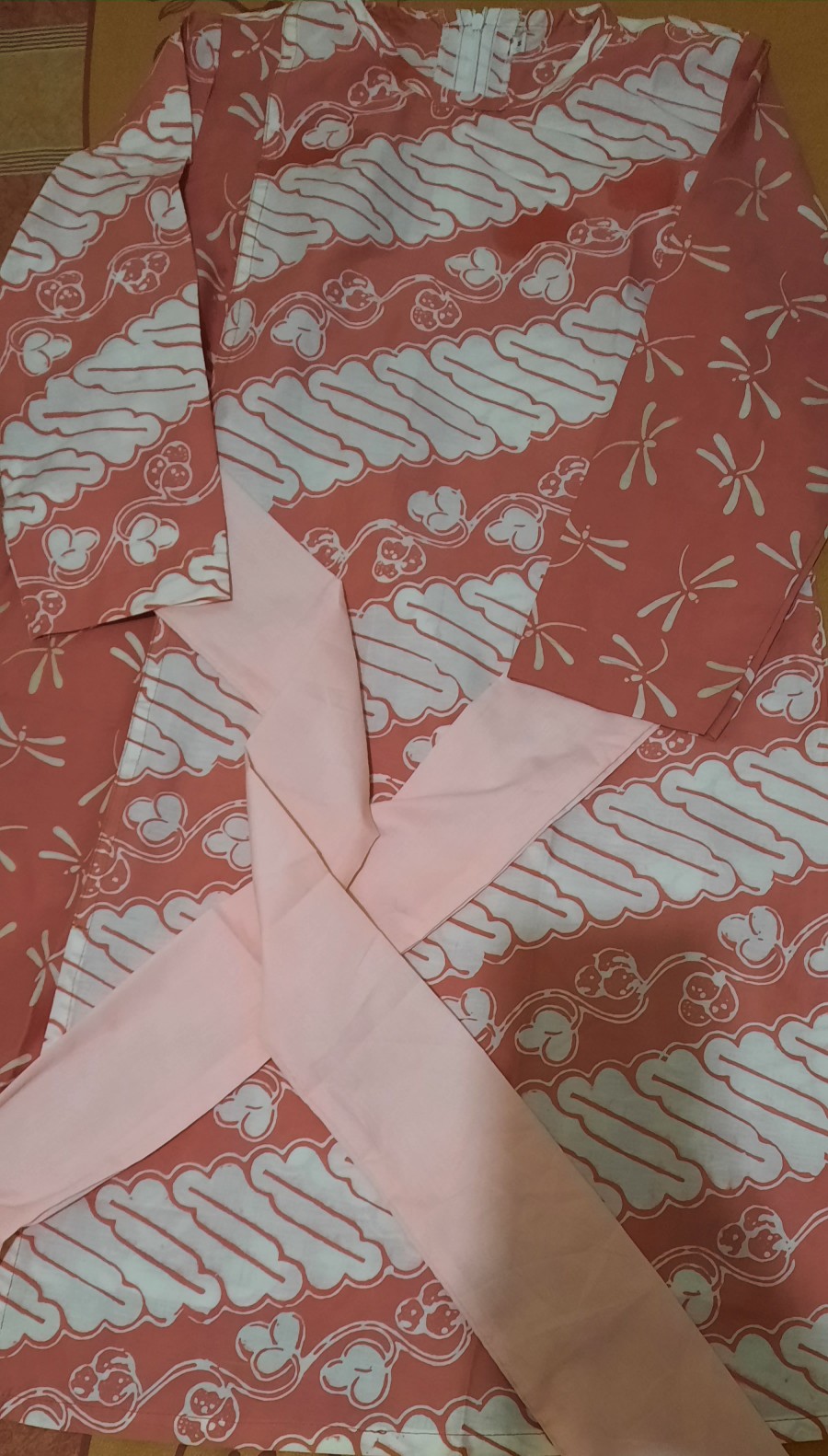 Shanaya Batik Tunik Cap Koin Zipper Depan  Ready Free Masker S M L Xl Xxl