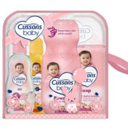 [ COD ] Cussons Baby Mini Bag Gift Set / Paket Mandi Bayi / Cussons travel pack / kado bayi / zafka store HARGA TERMURAH-3