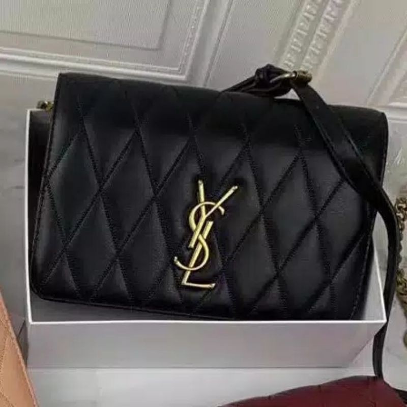 Tas Fashion Ysl Semi Premium Hitam