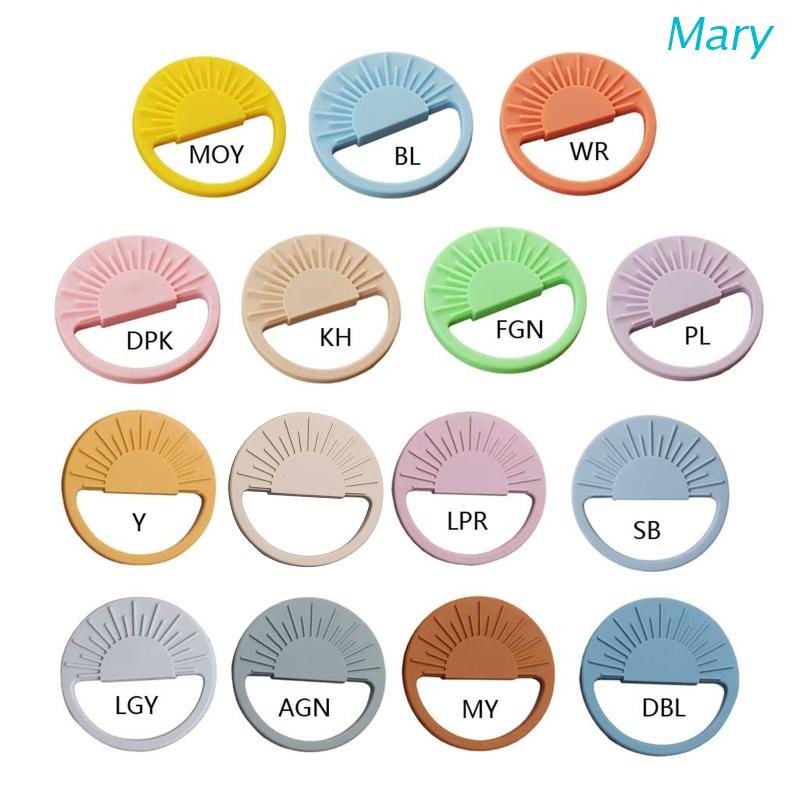 Mary 1pc Mainan Teether Bahan Silikon Untuk Bayi