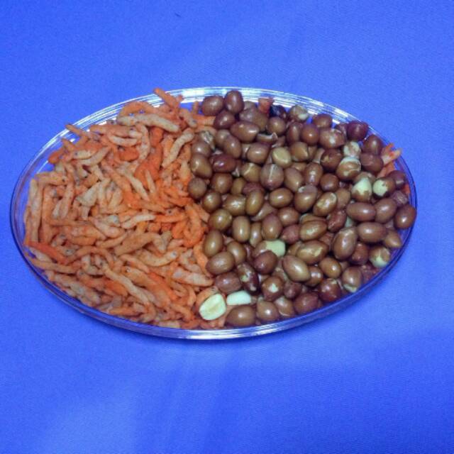 

Teri nasi mix kacang varian balado