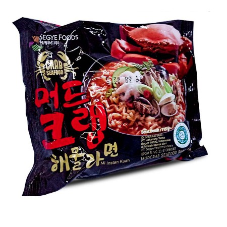 

CRAB SEAFOOD (MIE KUAH SEAFOOD) 115 GRAM - MIE INSTAN RASA KEPITING