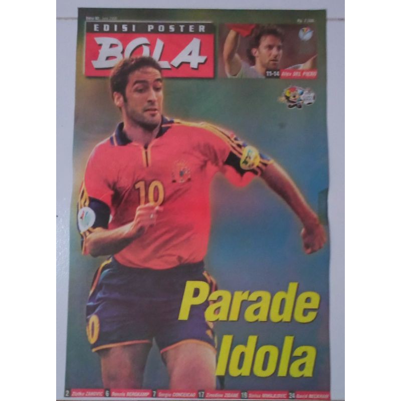 Tabloid BOLA edisi poster. edisi 2, juli 2000