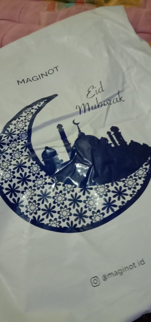 Maginot Kemeja Batik 2.0 Diraya-ls Motif Timbul Lengan Panjang Pria + Free Masker