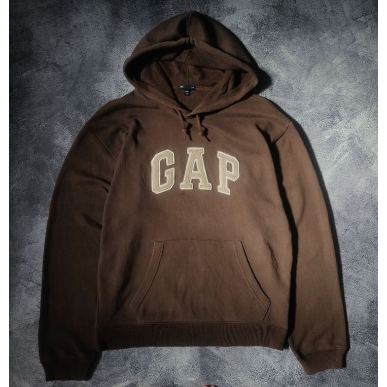 Hoodie gap coklat