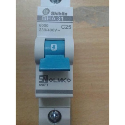 ✧ shihlin MCB BHA-31C 1phase:2A-40A/mcb 6ka shihlin ♞