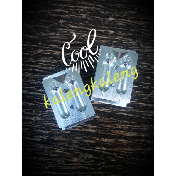 cetakan timah pancing kail tenggiri