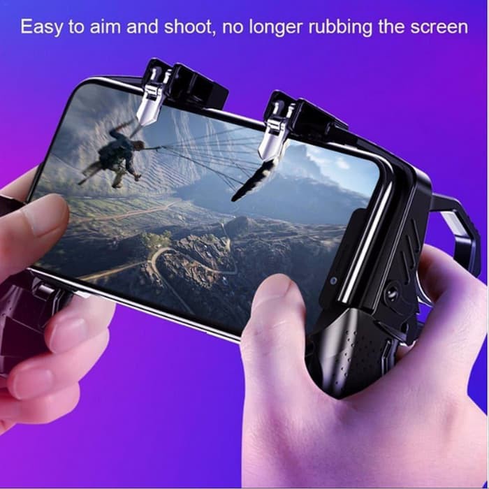 A1-199 Gamepad K21 - PUBG Mobile Joystick L1 R1 Game Shooter Controller