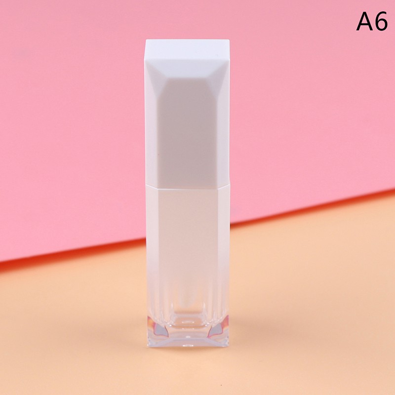 1pc Botol Kosong Lip Gloss Warna-Warni Ukuran 5ml Untuk Kosmetik