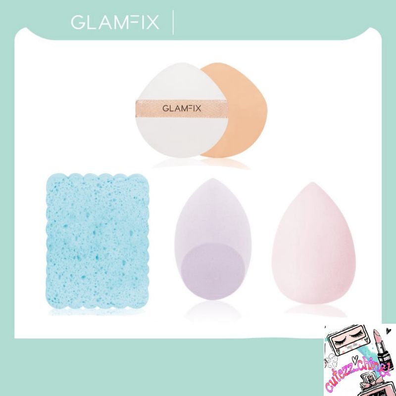 ☃️Cutezz_Ching1☃️YOU Glam Fix Fabulous Beauty Sponge_Cellulose Clensing Sponge_Professional Aircushion Puff_