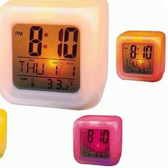 ➯ Moody Jam Weker Alarm LED Mini - Moody Clock ☉