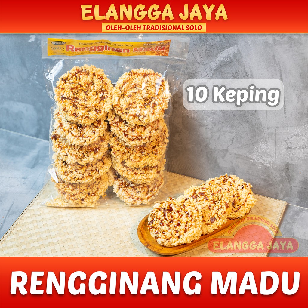 

Rengginang Madu Jumbo Matang 10 Keping
