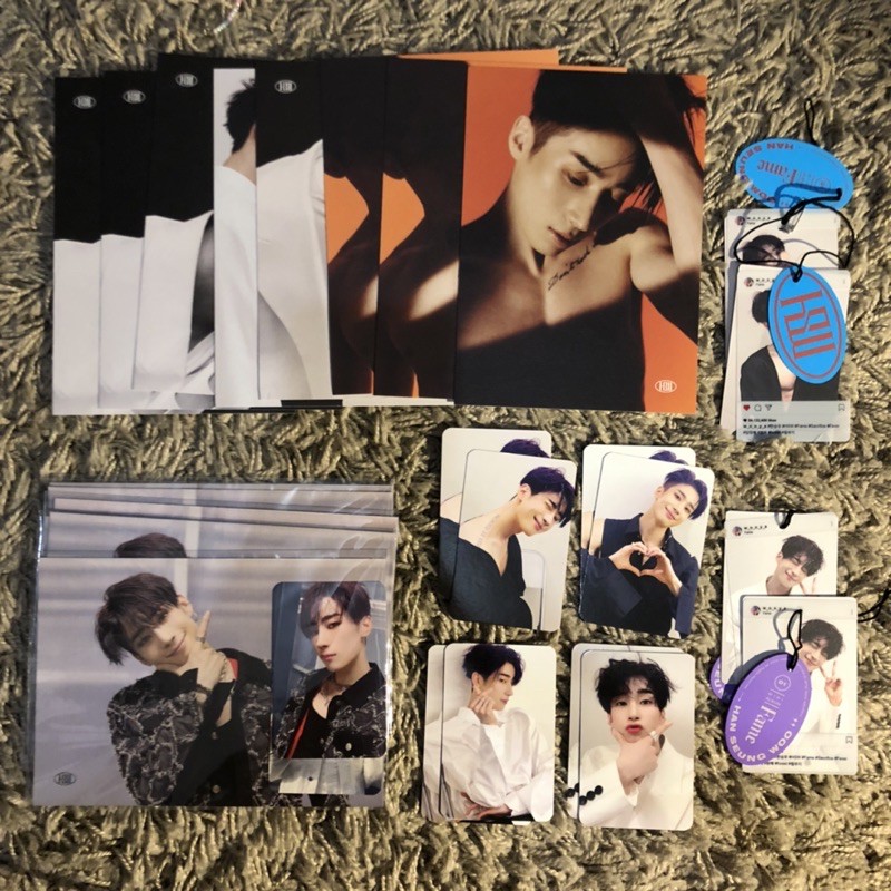 HAN SEUNGWOO - Fame Album Han Seung Woo PC Bookmark Postcard Benefit PO VICTON