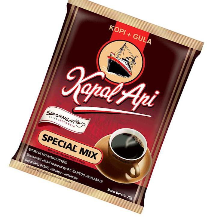 

(SEDANG DISKON) Kapal Api Special Mix Kopi Renteng (Isi 10 sachet Berat 24 gr)