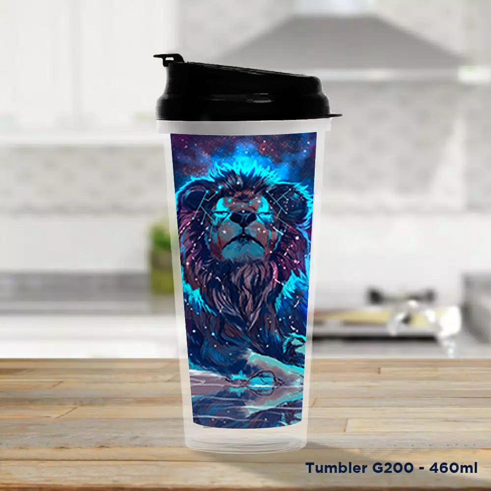 Pusat Mode Tumbler/Tempat Minum Design Lion