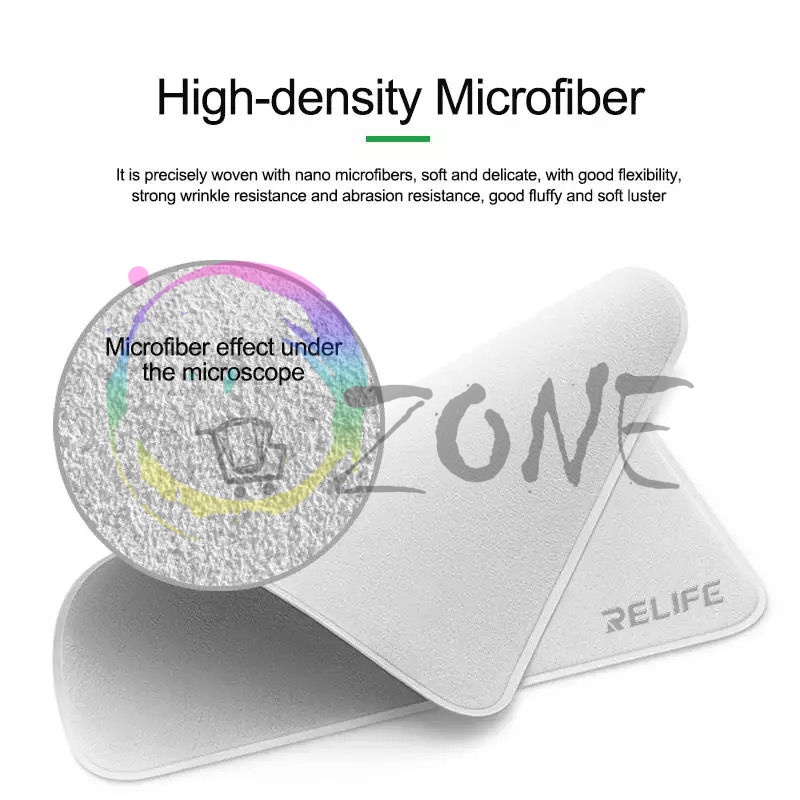 KAIN LAP MICROFIBER DOUBLE LAYER POLISHING CLOTH RELIFE RL-045C