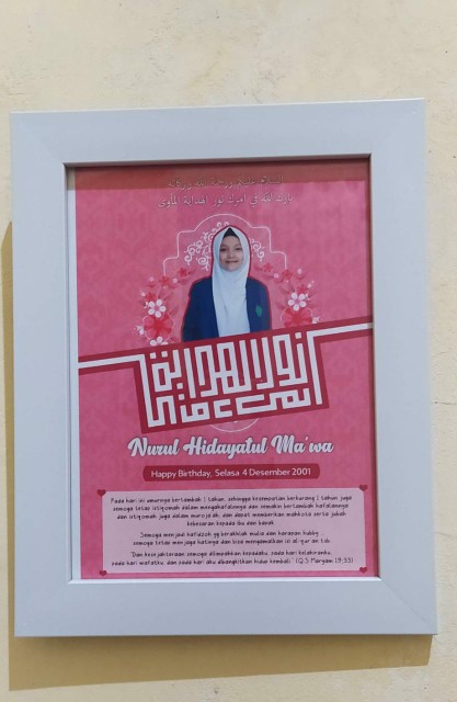 Kaligrafi Ukir Nama / Kado Ulang Tahun