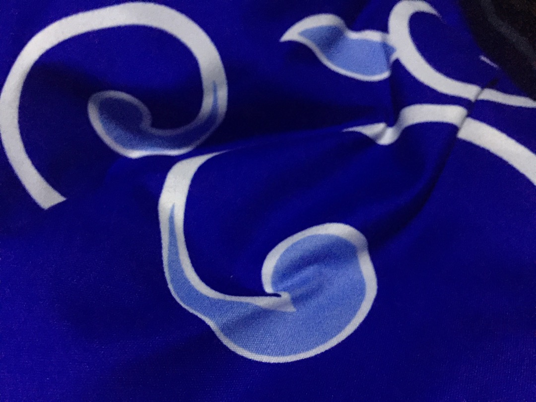 Kain Sprei Disperse Motif Tralis Kangkung Per 0,5m