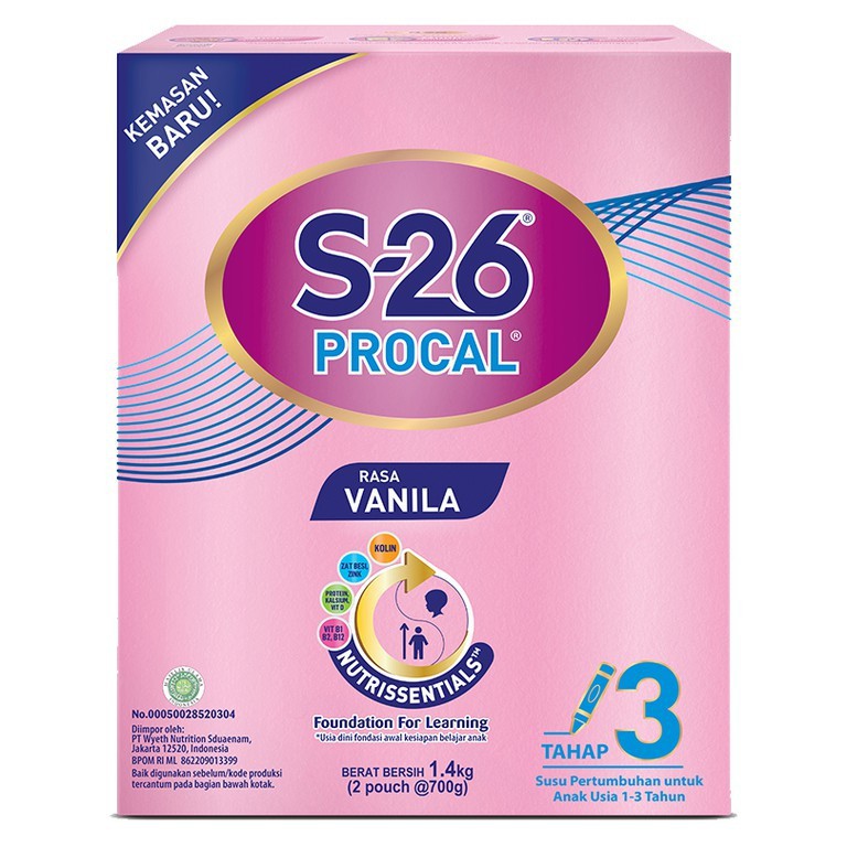 

S-26 PROCAL POUCH ISI 2 X 700 GR