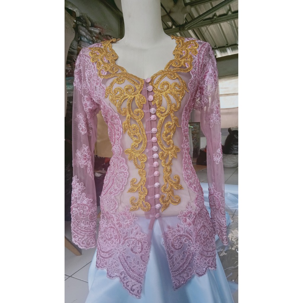 kebaya model kancing depan size M