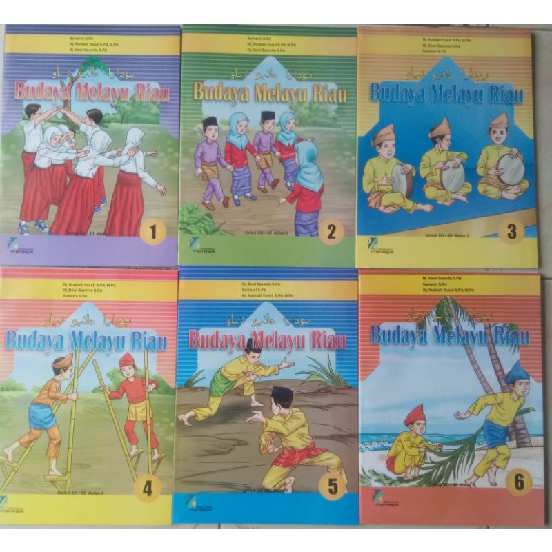 BUKU BUDAYA MELAYU RIAU BMR SD Kelas 1 2 3 4 5 6 /Inprasa