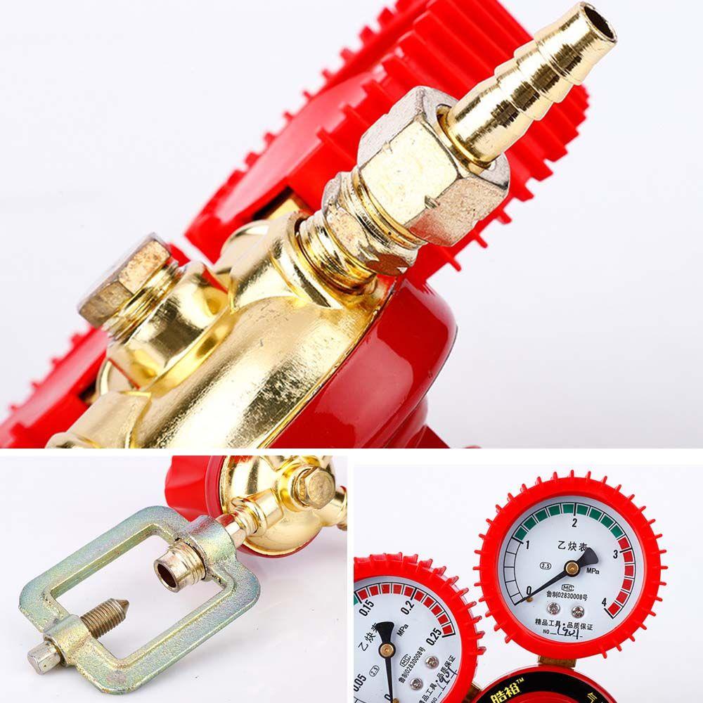 POPULAR Populer Acetylene Pressure Reducer DIY Pressure Dekompresi Meja Katup Penurun Barometer Meja Acetylene