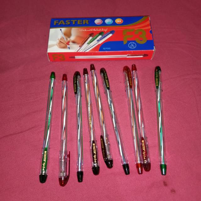 

Pulpen Faster F3 Bolpen Faster F3