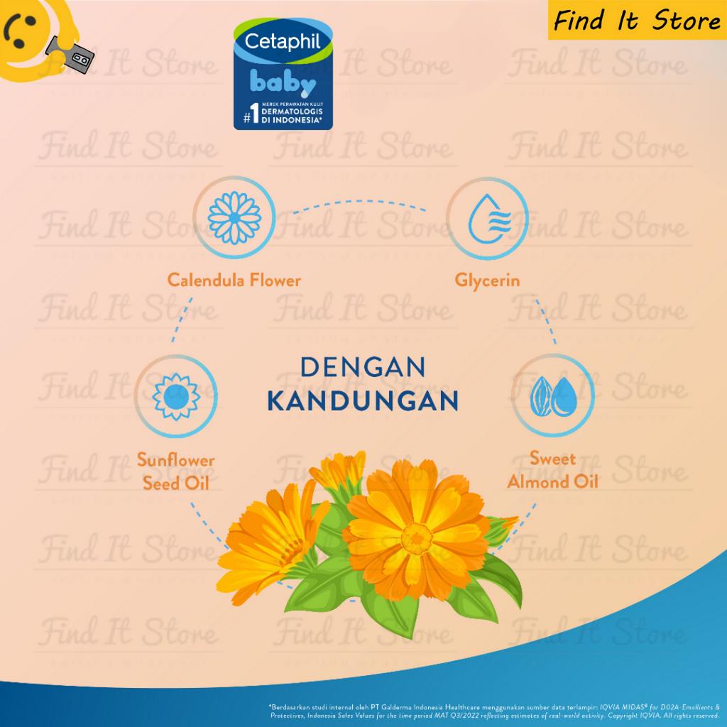 Cetaphil Baby Diaper Cream With Organic Calendula 70g BPOM