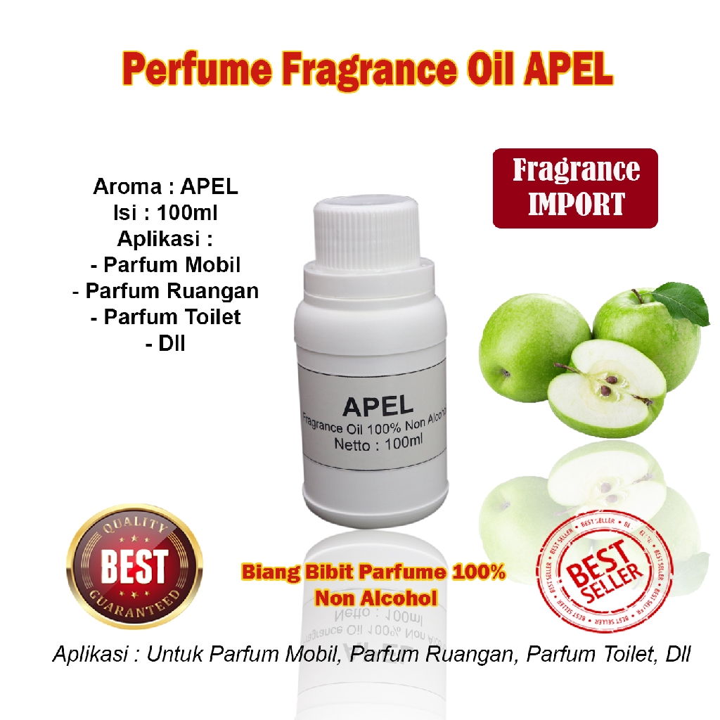 Bibit Biang Parfum Aroma Lemongrass 100ml Pewangi Pengharum Sereh 100% Biang Non Alcohol