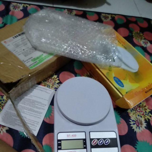 Timbangan Dapur Digital Chefio 10kg Oval / Timbangan Kue / Digital Scale