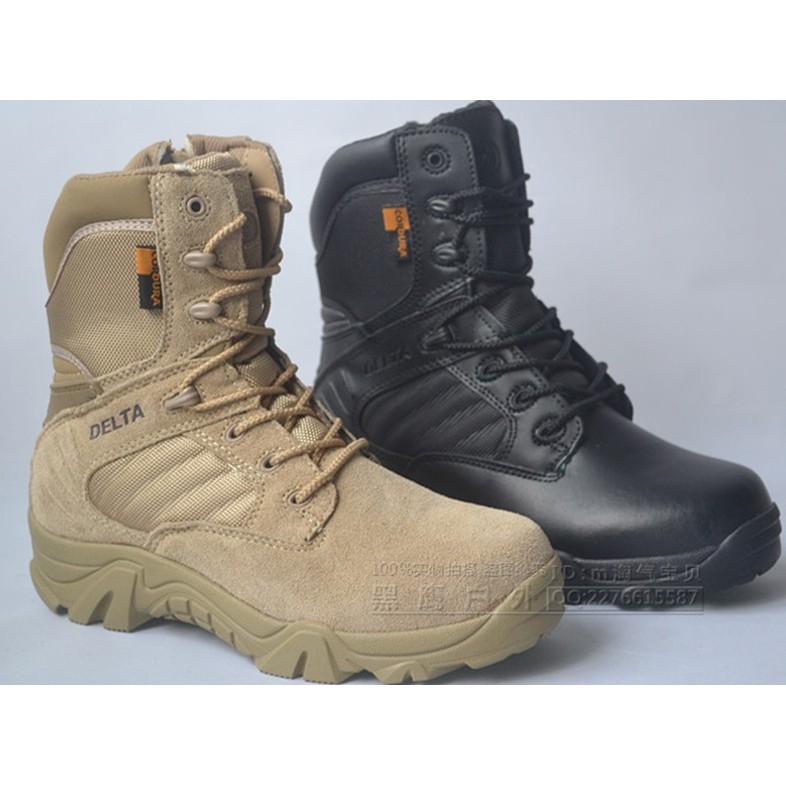 SEPATU BOOTS PRIA DELTA ORIGINAL MURAH ARMY TACTICAL GURUN SATPOL PP