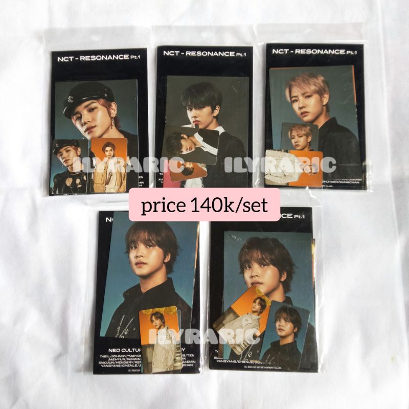 [READY] photoframe resonance pt.1 set taeyong jisung renjun haechan fullset photo frame nct