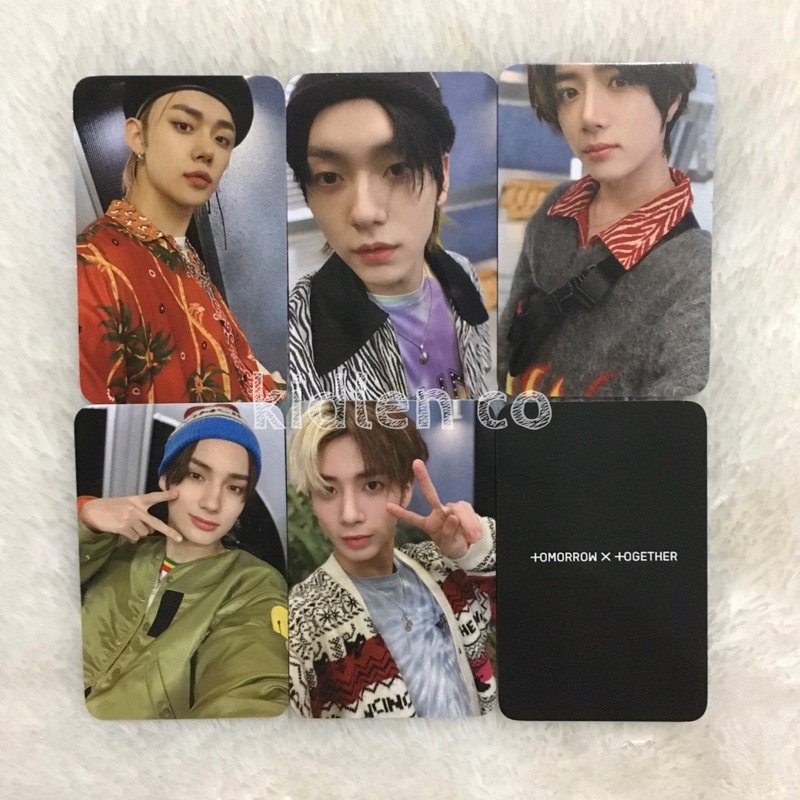 [MIN 3] BLUE HOUR ♡ txt unofficial premium photocard 310 gsm 2 sisi ♡ r vr ar broadcast pineapple selca ♡ Yeonjun Soobin Beomgyu Taehyun Hueningkai