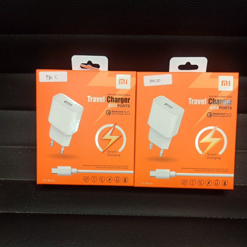 Travel Charger Quallcome 3.0 Quick Charge Xiaomi 27.5w Original Fast Charging