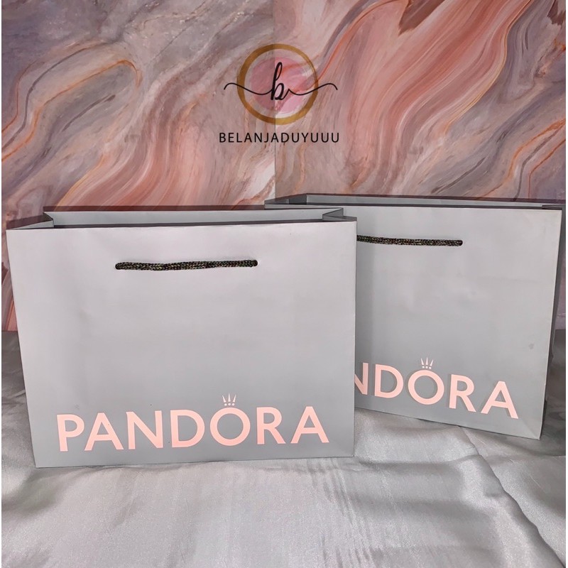 Paper Bag Pandora Termurah ( Ready Stock Jakarta )