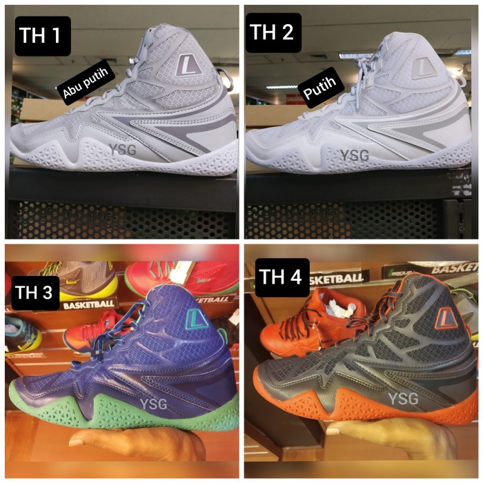 Xg21 Sepatu Basket League Seri League Typhoon - Th 3, 46 Ny201K