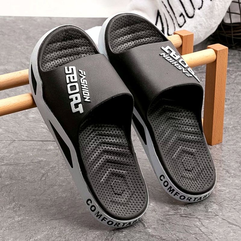 sandal slip on pria sendal sport selop dewasa sandal pria fashion