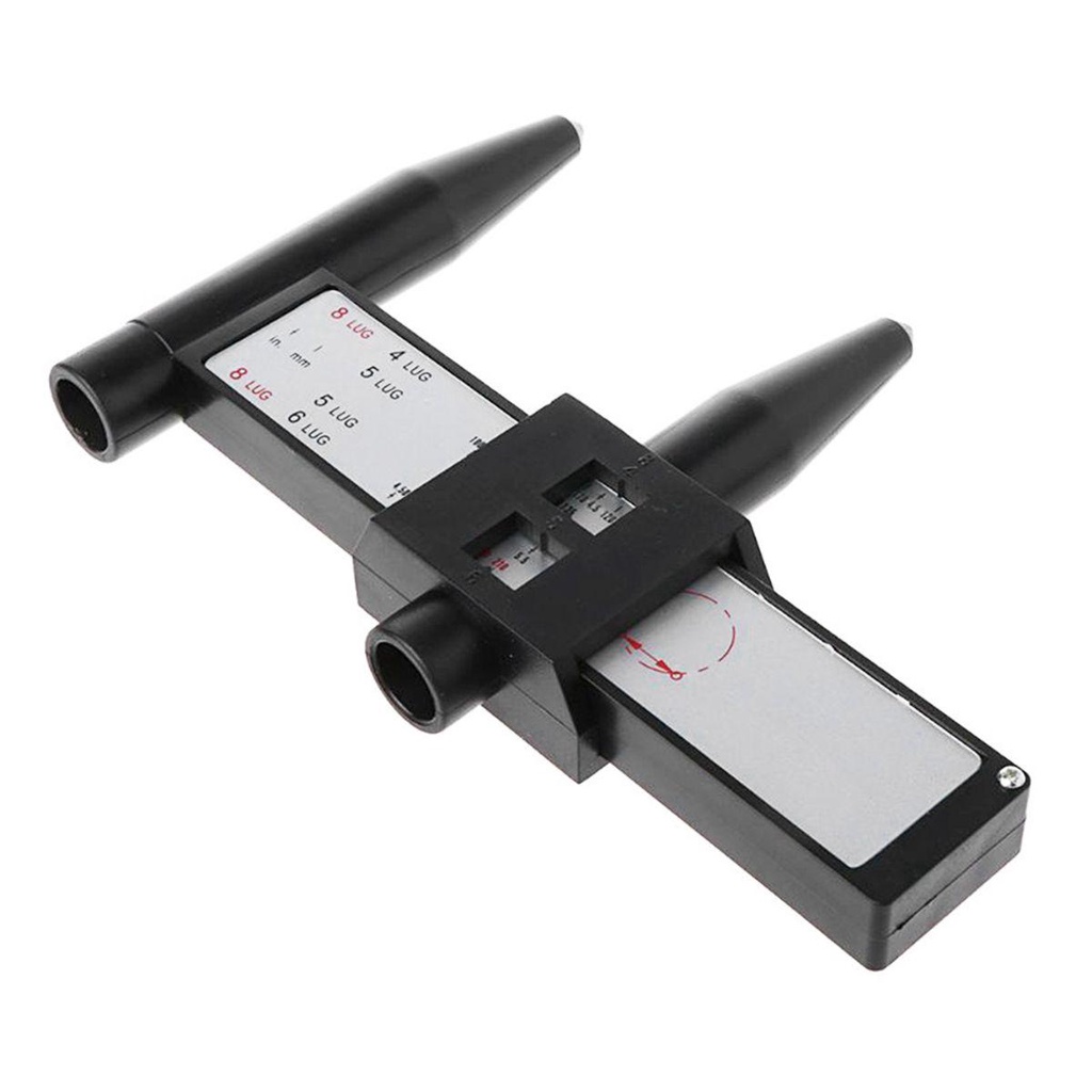 LANFY PCD Gauge Tyre Diameter Gauge Measurement Rim Bolt Pattern Sliding Caliper
