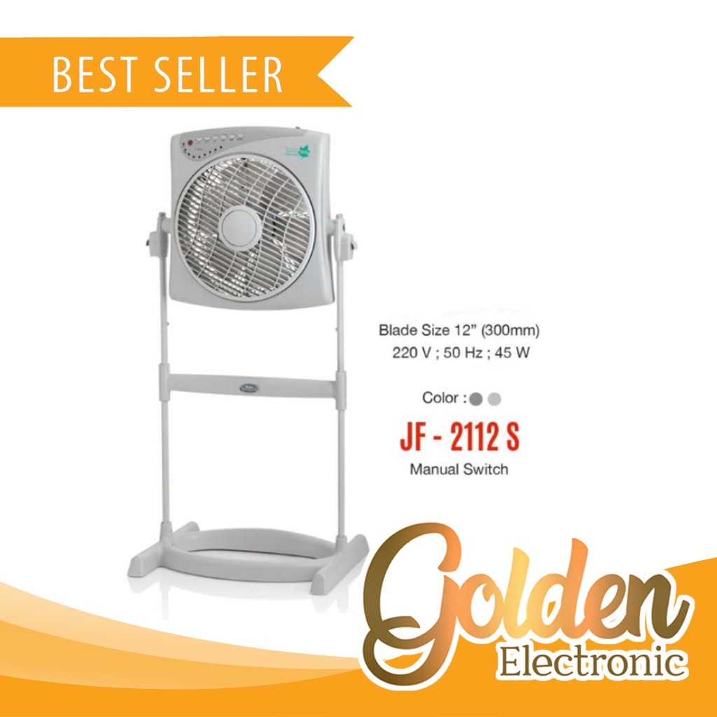 Kipas Angin Maspion Stand Box Fan JF-2112 S Paling Murah