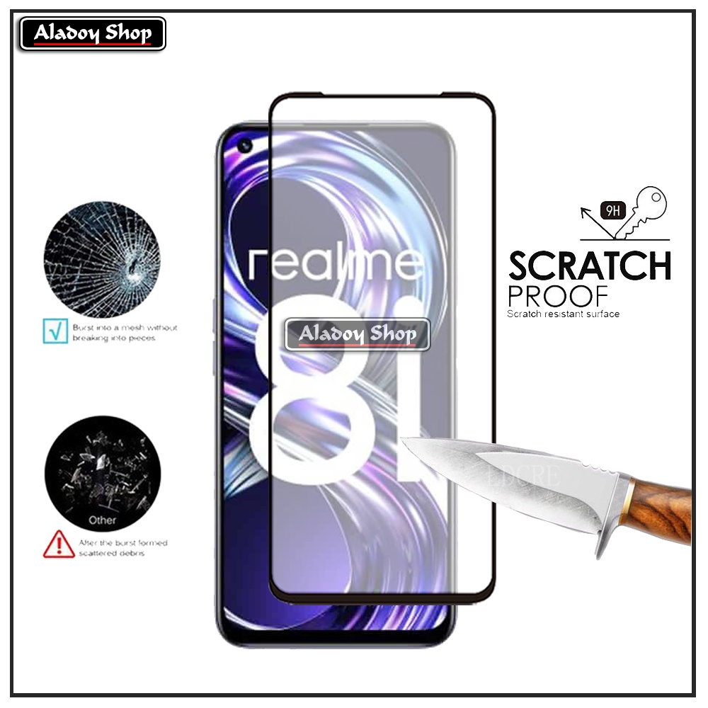 Tempered Glass Realme 8i Anti Gores Layar Screen Protector