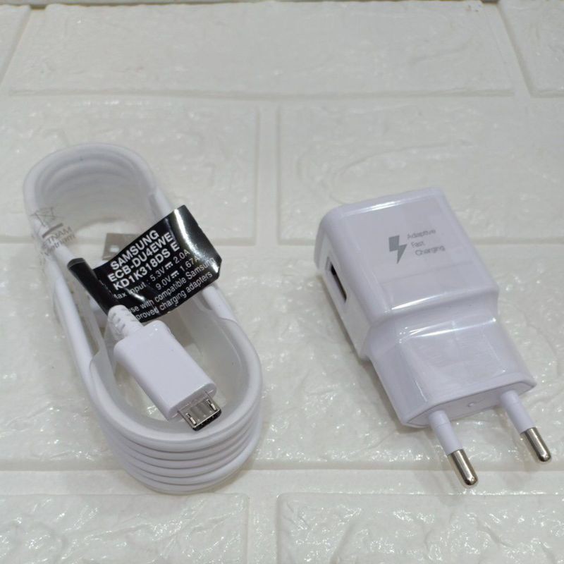 Charger samsung original 2A 15 watt support fast charging usb micro