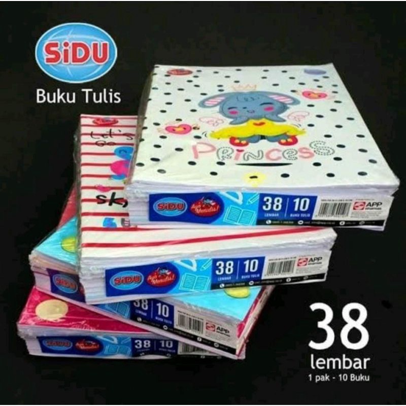 

BUKU TULIS SINAR SIDU 38 LEMBAR