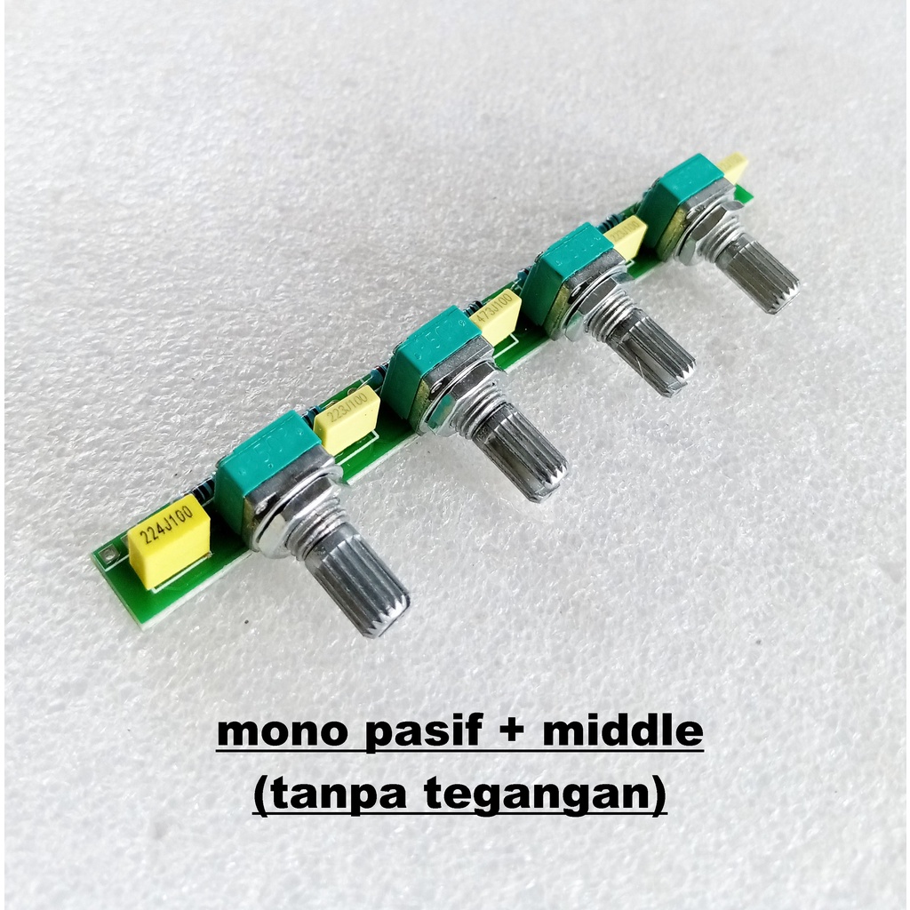 Mono Pasif Tone control Plus Middle