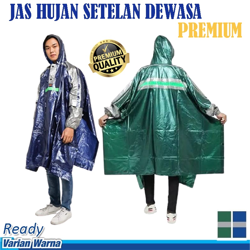 Spesial Promo!! JAS HUJAN PONCO Jas Hujan Poncho Lengan Kelelawar PREMIUM Jas Hujan Terusan Jumbo / Jas Hujan Dewasa Wanita Pria Bahan Metalik Tebal Anti Robek / jas Hujan Anti Rembes / Jas Hujan Berkendara Sepeda Motor