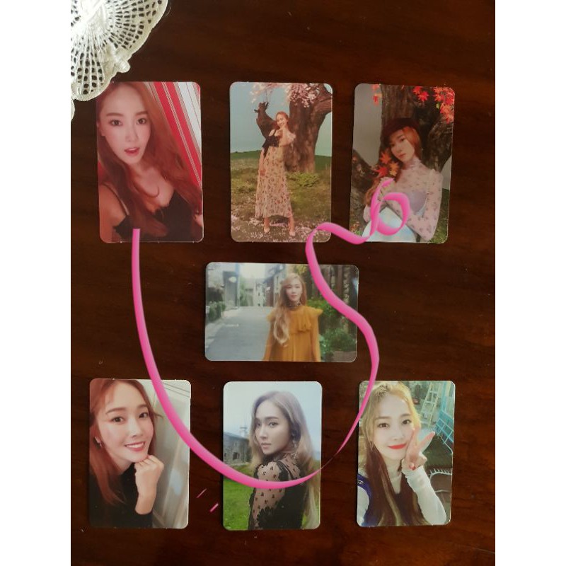 photocard/pc official jessica jung