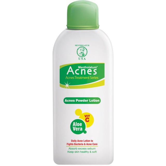 ACNES Natural Care Oil Control Milk Cleanser Toner Powder Lotion 110ml toner anti acne