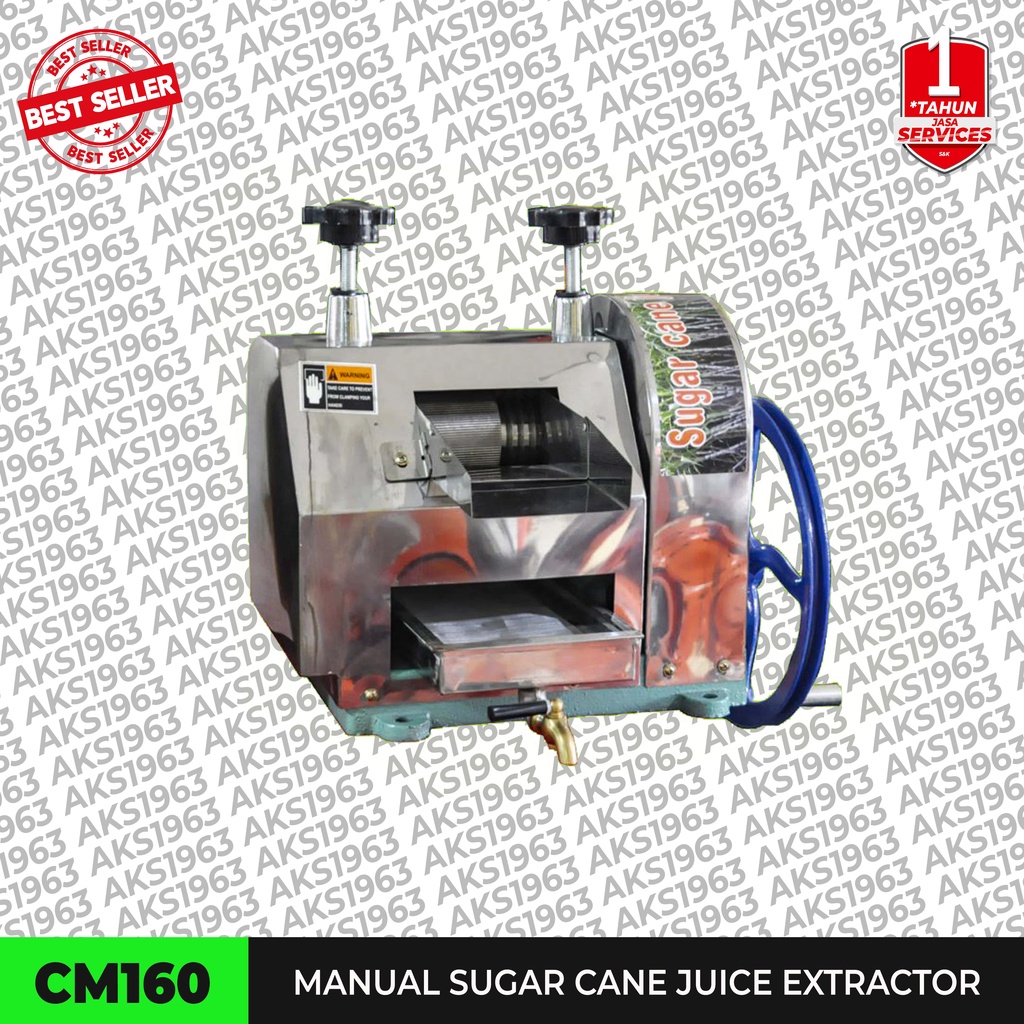 Mesin Penggilingan Sari Tebu Manual Sugar Cane Crusher AKS - CM160