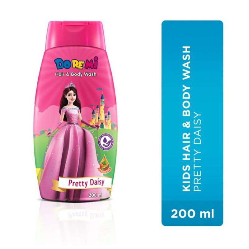 Doremi Kids hair &amp; body wash/ shampo hijab nussa//  nussa body spray